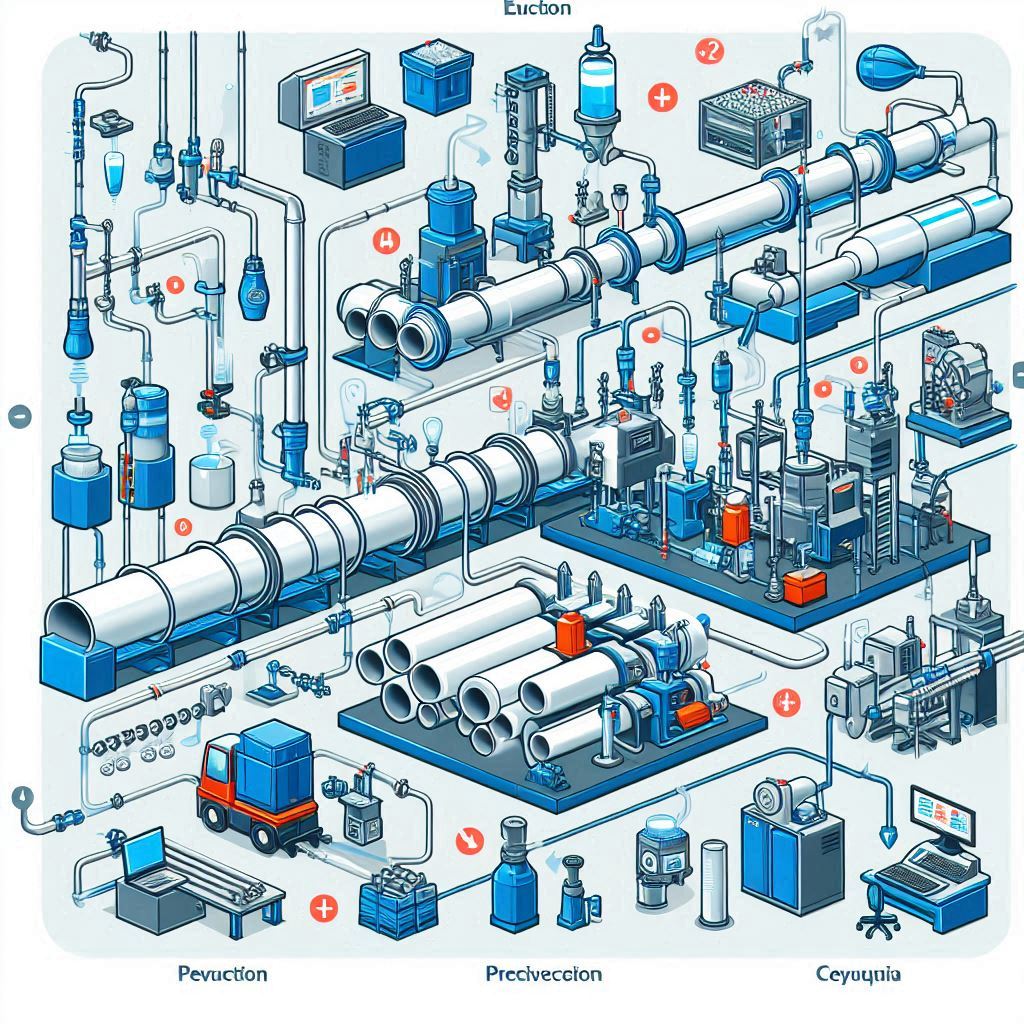 PVC Manufacturing Process Flow Diagram